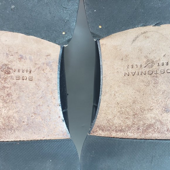 Bostonian Men's Tahoe Black Cap Toe Dress Shoes 11 - Picture 8 of 8